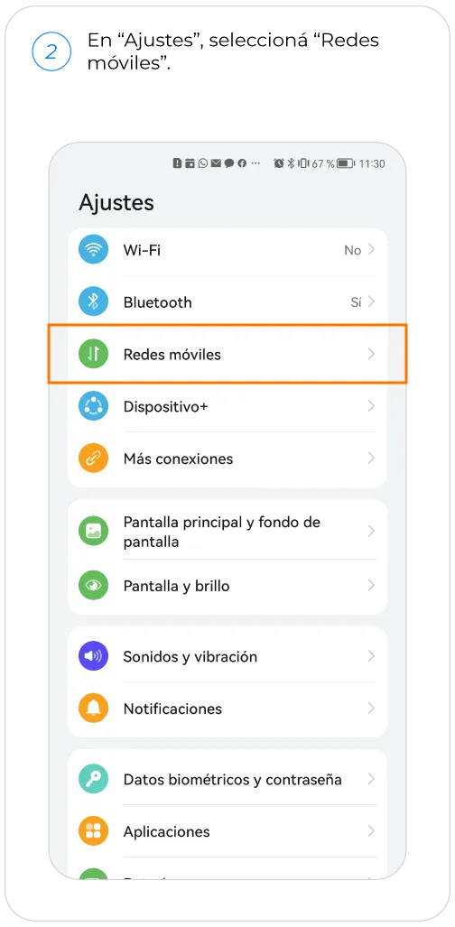 eSIM Huawei Paso 2