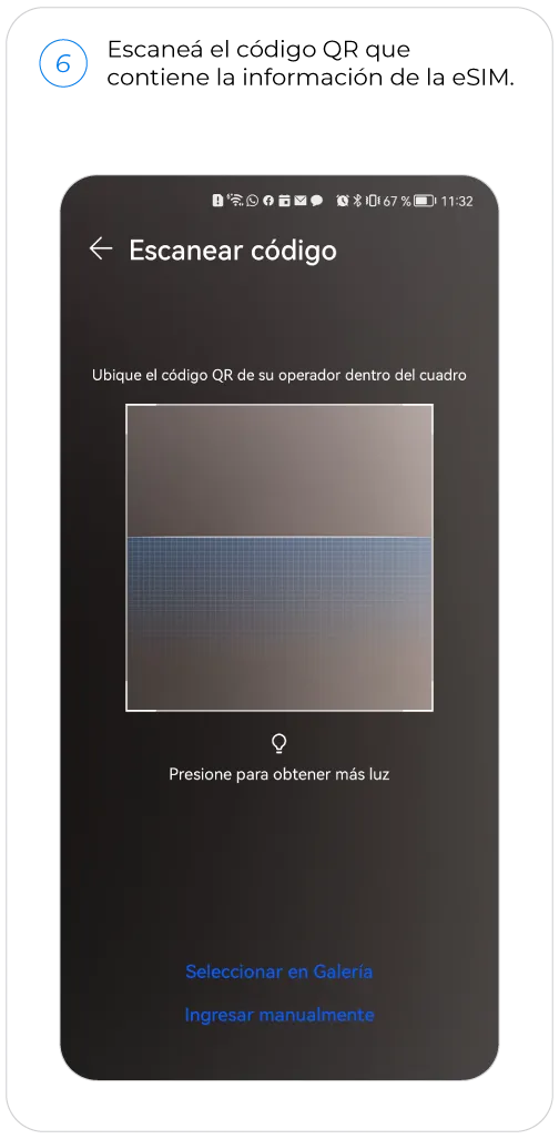 eSIM Huawei Paso 6