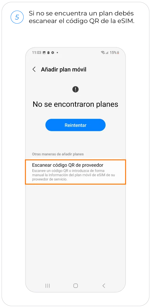 eSIM Samsung Paso 5