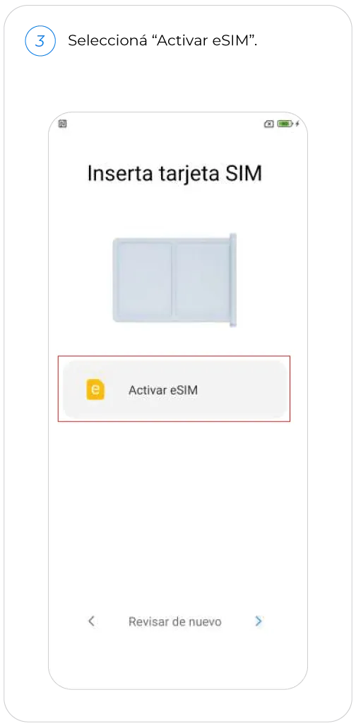 eSIM Xiaomi Paso 3