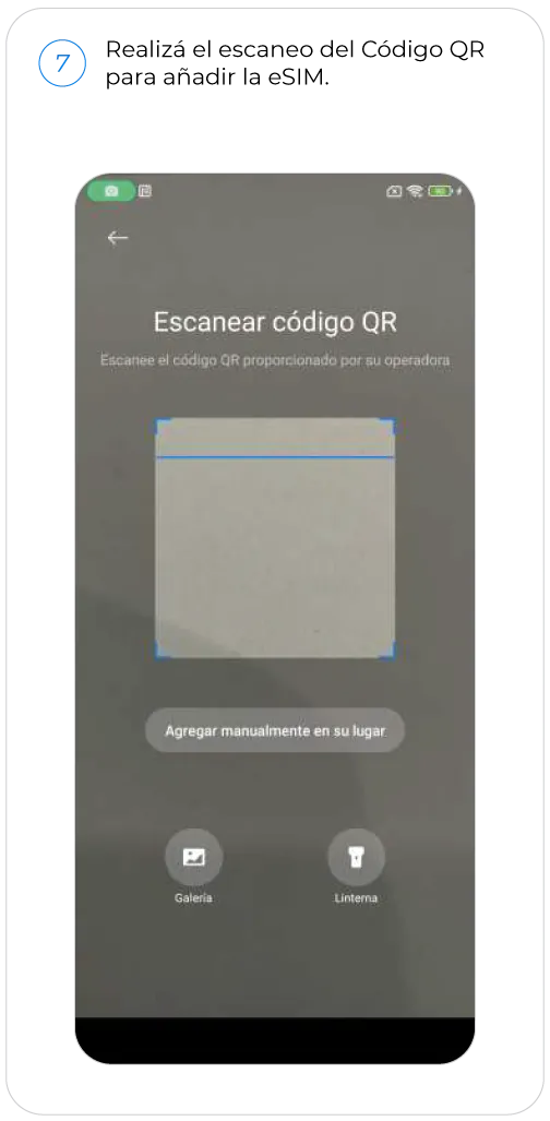 eSIM Xiaomi Paso 7
