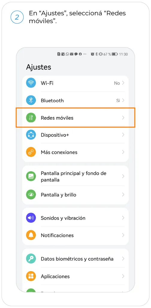 eSIM Motorola Paso 2