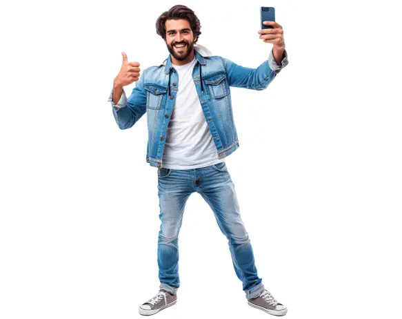 Cola de ballena en el mar