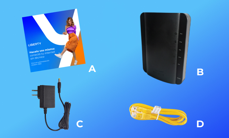 Verificá el contenido del kit