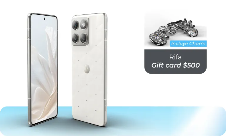 Brilla con el nuevo Motorola Edge 70 Swarovski y gana con Liberty