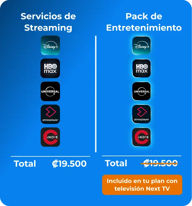 Pack de Entretenimiento